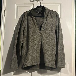 Eddie Bauer Mens fleece pullover size large